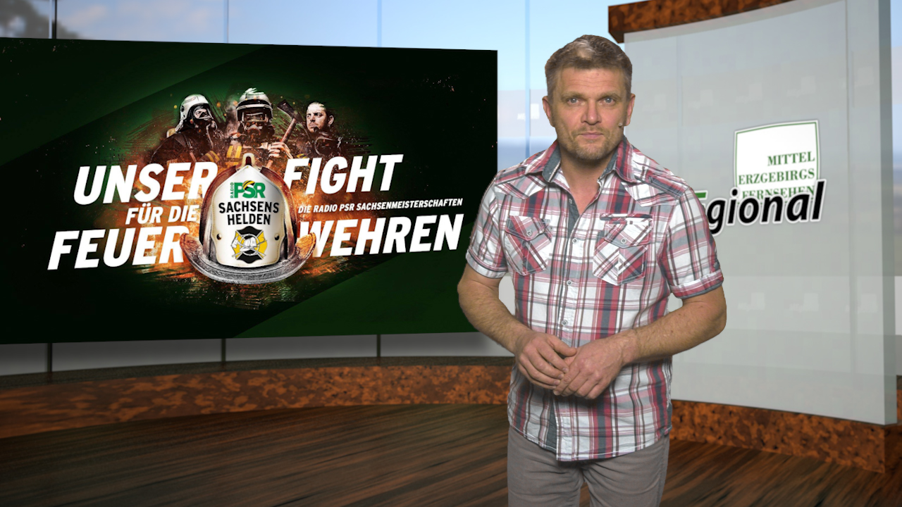 MEgional am 10. April 2019 mit einem Aufruf für die Marienberger Feuerwehr