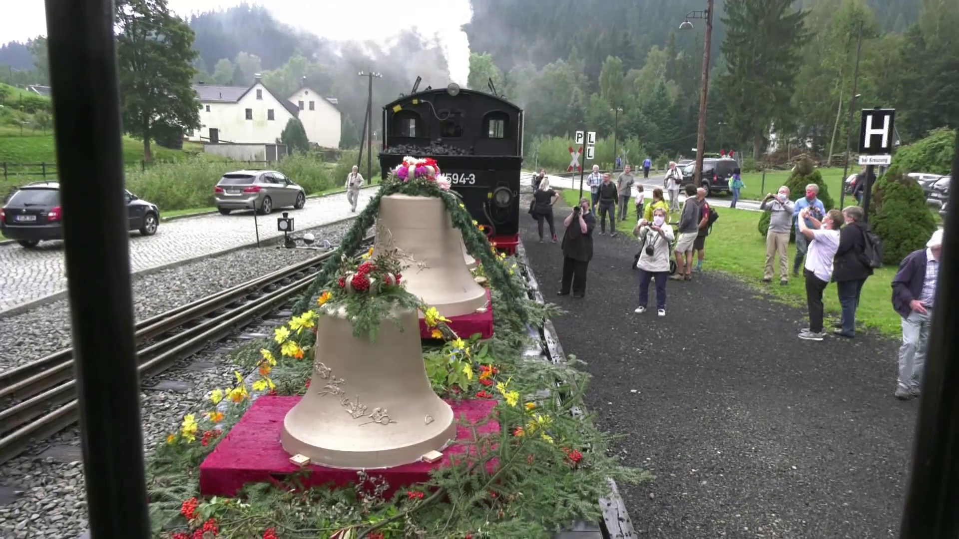 MEgional am 10. September 2020 mit dem Glockenzug der Preßnitztalbahn