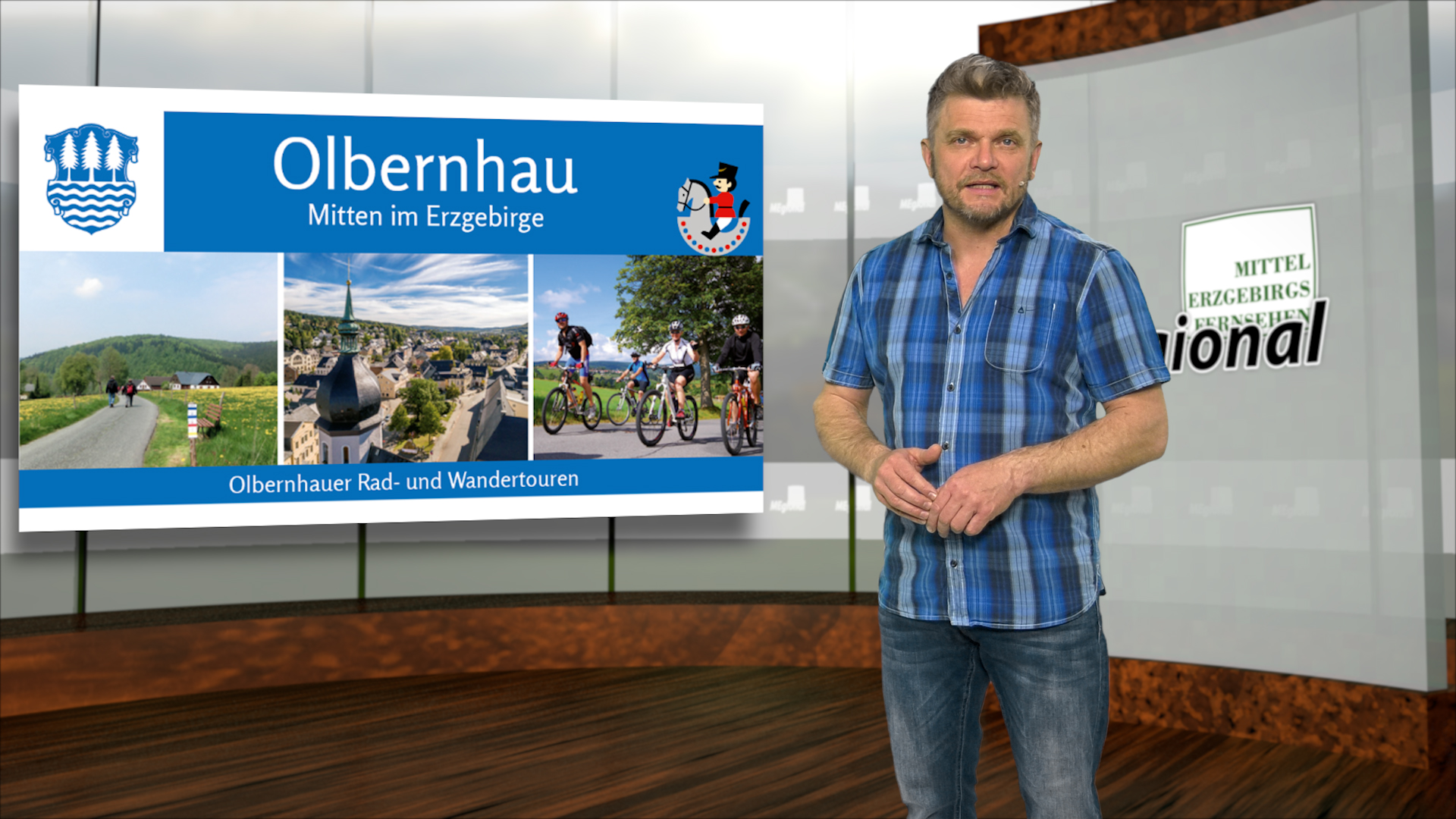 MEgional am 20. April 2021 mit Informationen zum Abwandern am Kammweg