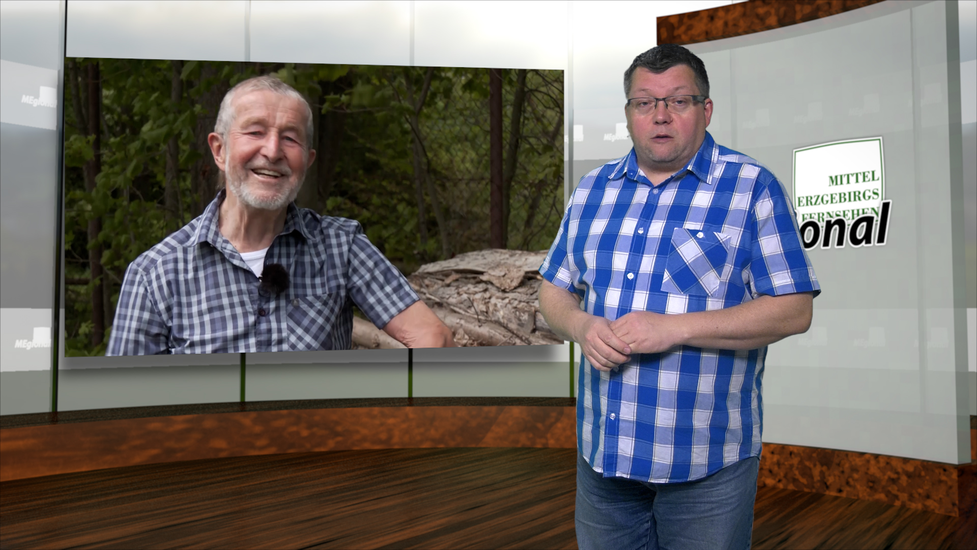 MEgional am 3. Februar 2022 mit Glückwünschen an Günter Rötzer zum 75. Geburtstag