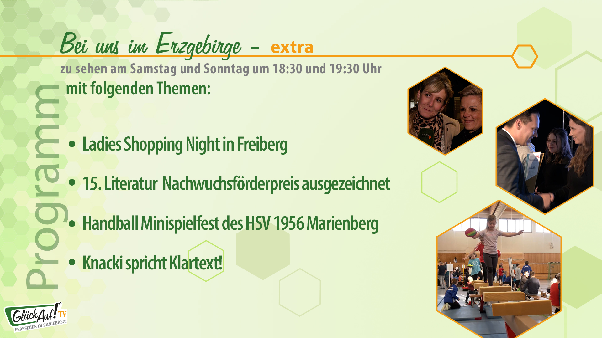 Bei uns im Erzgebirge - extra vom 16. und 17.03.2024