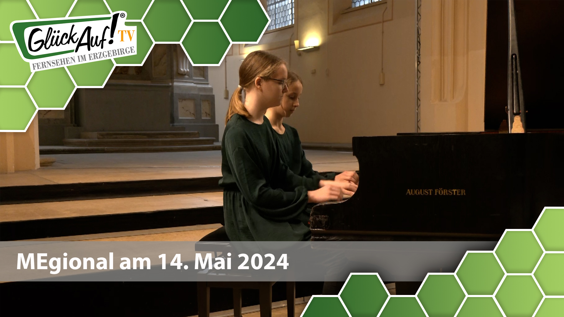 MEgional am 14. Mai 2024 mit dem Thema "Jugend musiziert" in Freiberg