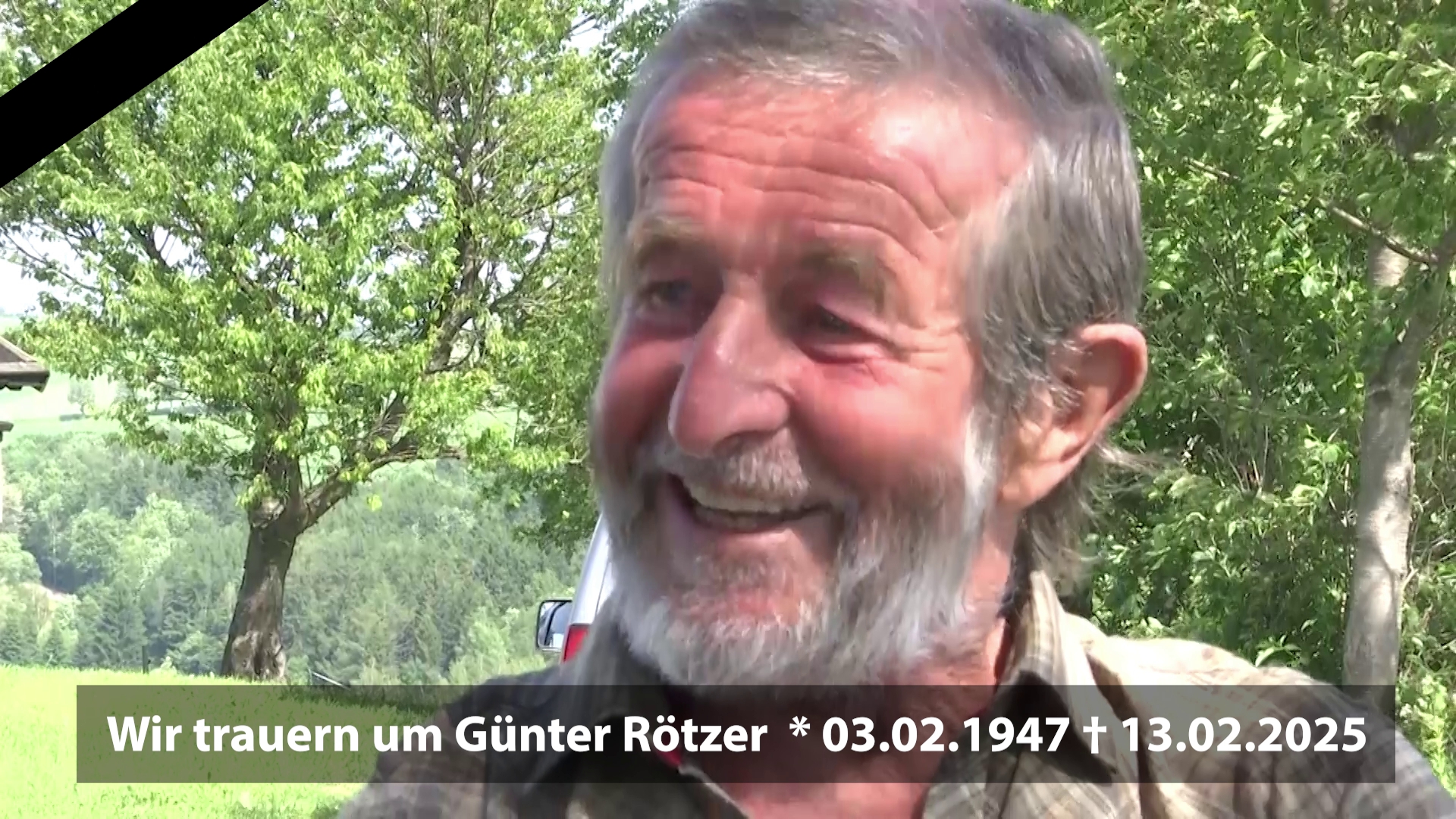 Wir trauern um Günter Rötzer!