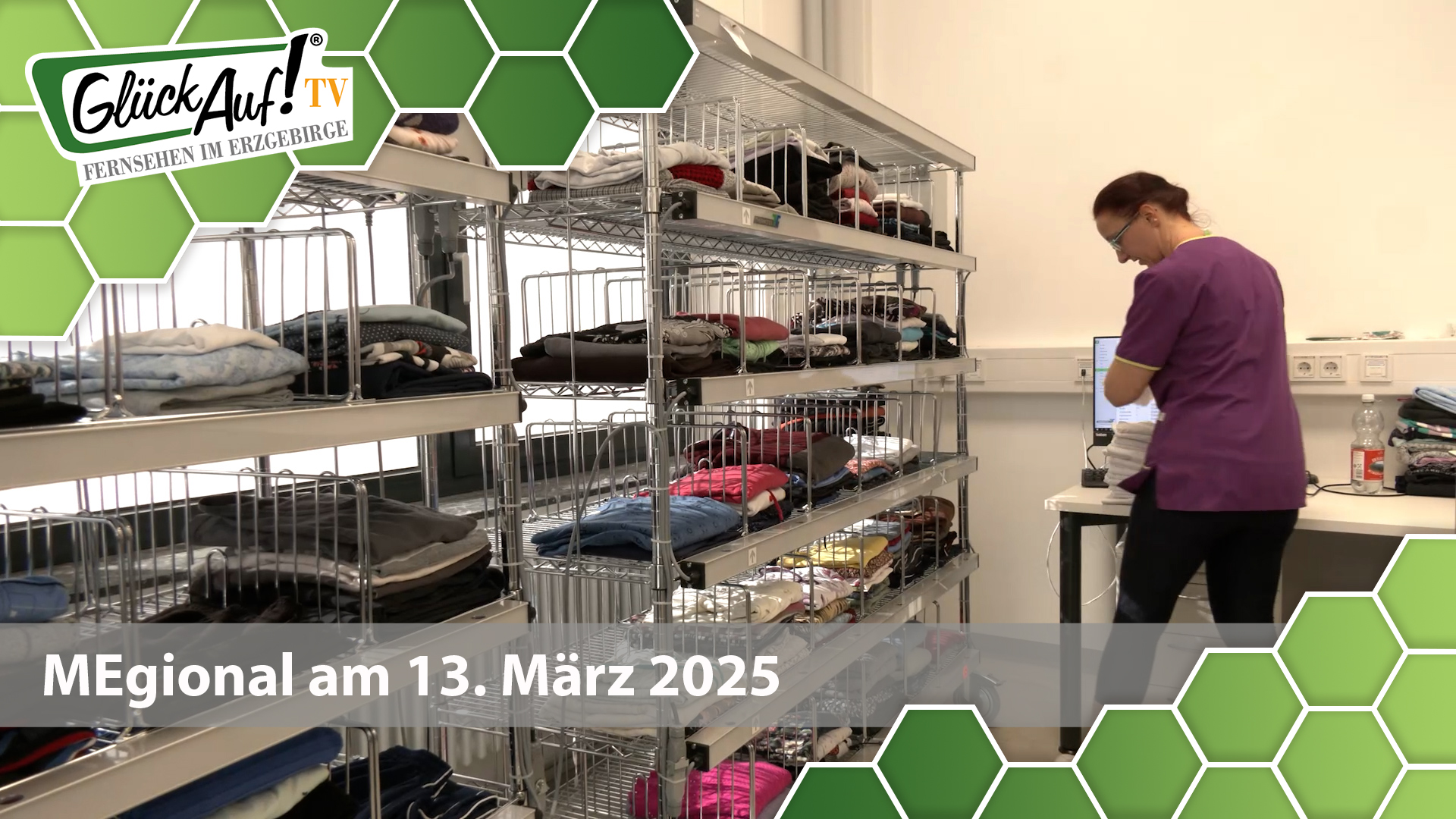 MEgional am 13. März 2025 mit der Eröffnung der Zentralwäscherei in Freiberg