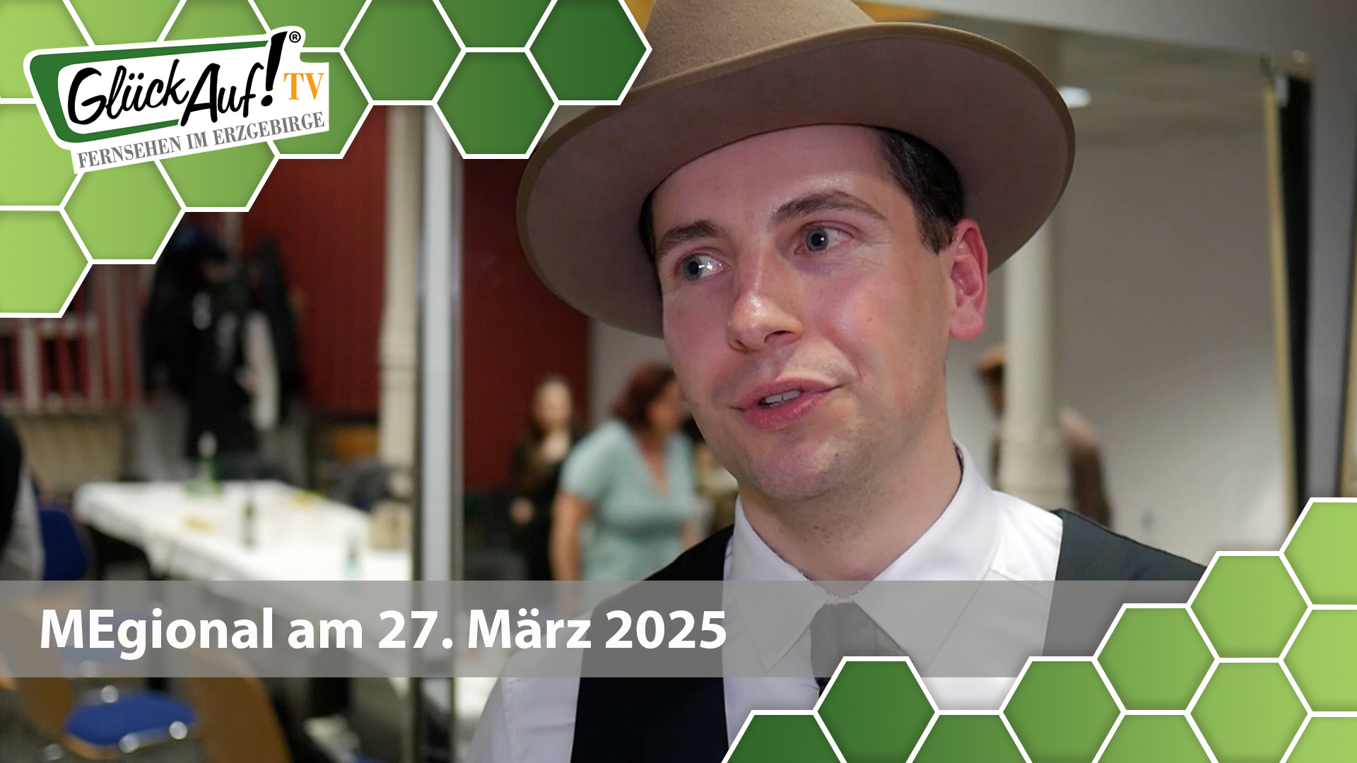 MEgional am 27. März 2025 mit dem Thema: "Sächsische und Regionale Musiker veranstalteten Tanzabend in Crimmitschau"