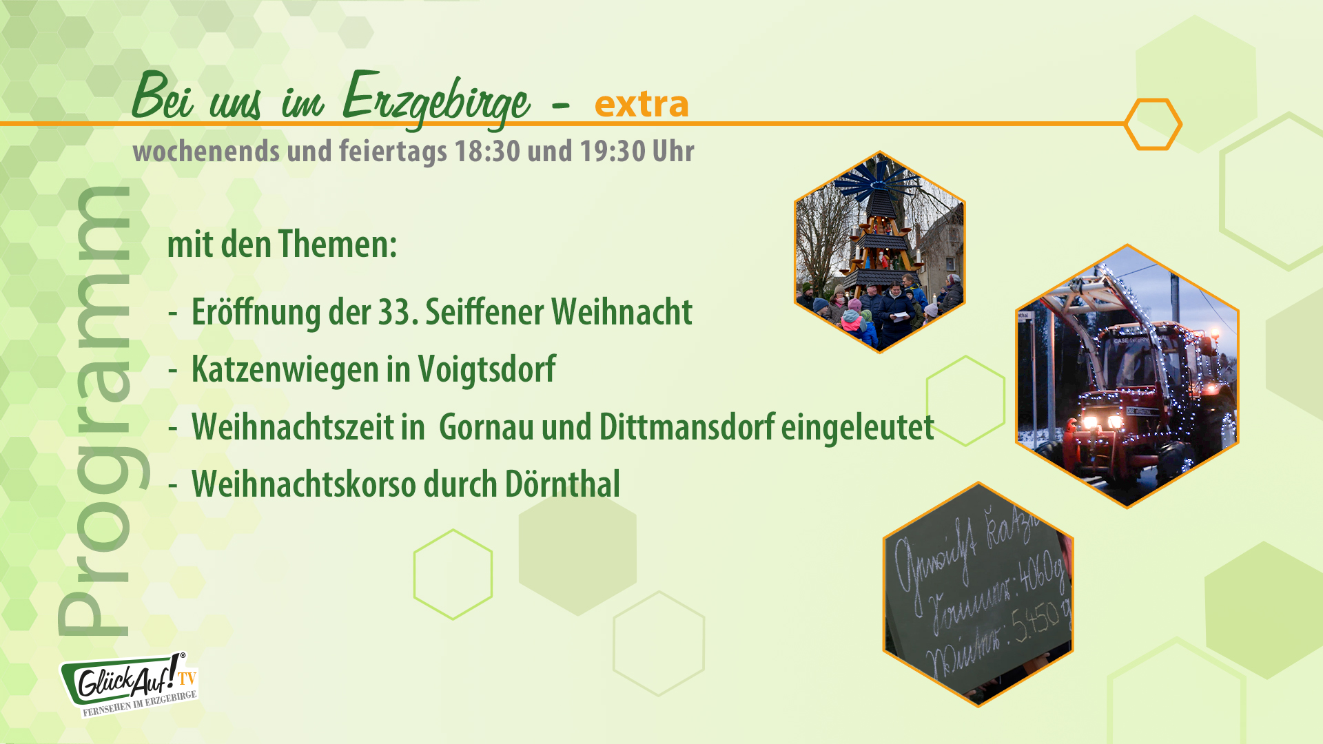 Bei uns im Erzgebirge - extra am 06.12. und 07.12.