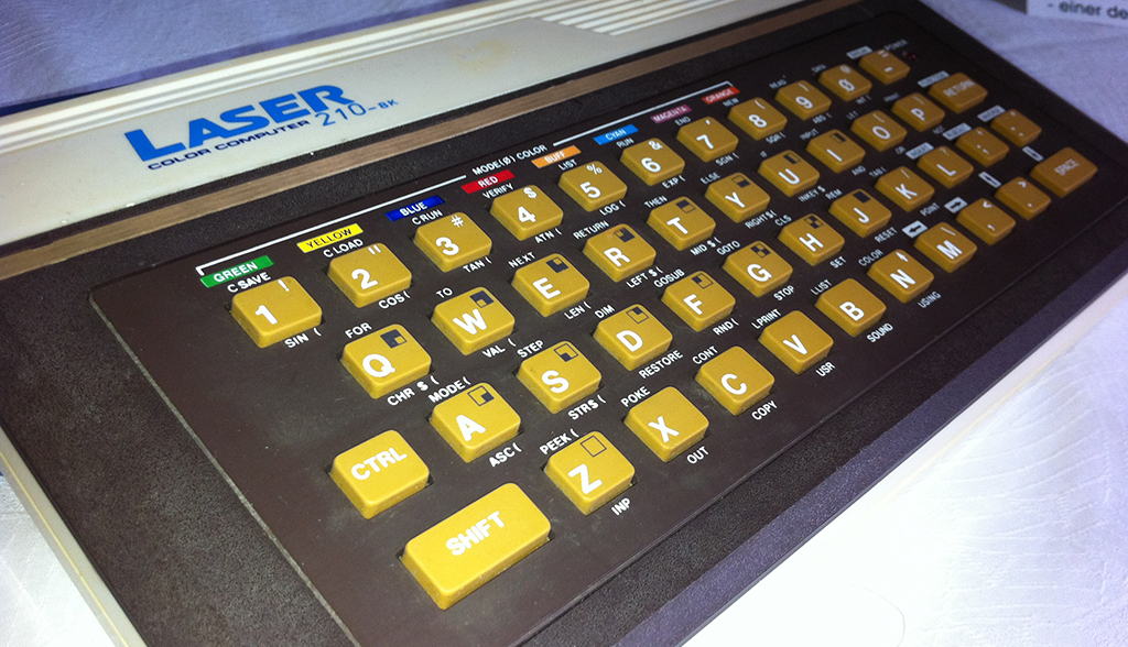 Mit dieser umprogrammierten Spielkonsole wurde eine Art Bildschirmzeitung erstellt und übertragen konsole