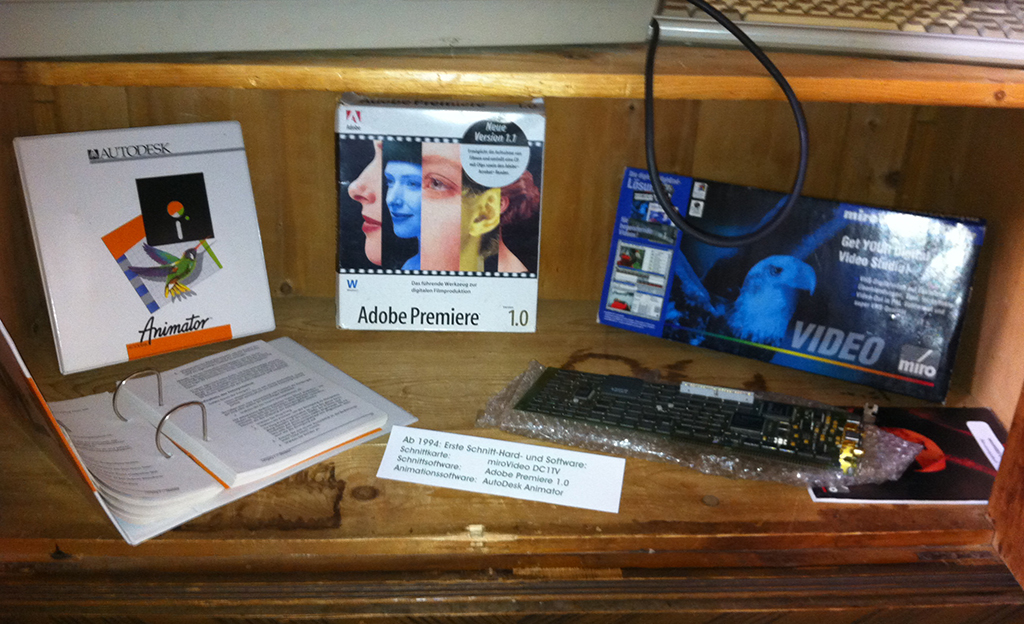 Von Beginn an wurde auf moderne Schnitt-Hard- und Software gesetzt schnittsoftware